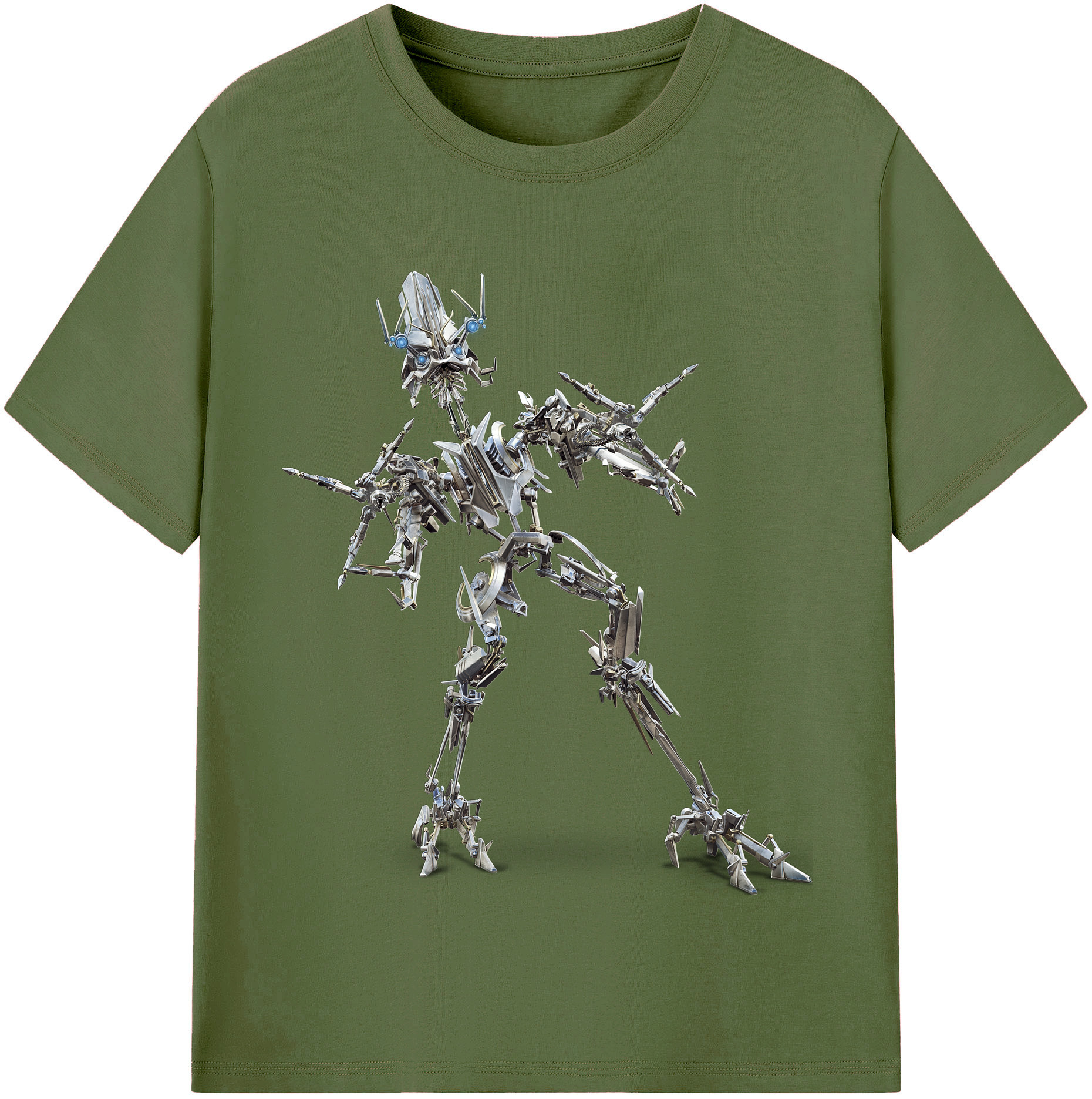 （画像用）  綿100％半袖Tシャツ（フロントプリント）